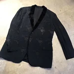 Yohji Yamamoto Yohji Yamamoto POUR HOMME 97AW 蝋人形期 花柄ジャガードジャケット