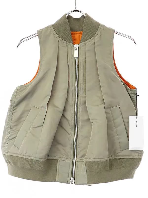 sacai サカイ 24SS Nylon Twill Vest ナイロンツイルベスト