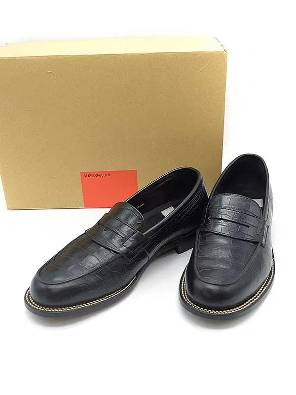 BED J.W. FORD ベッドフォード 21AW COIN LOAFERS 型押しコインローファー