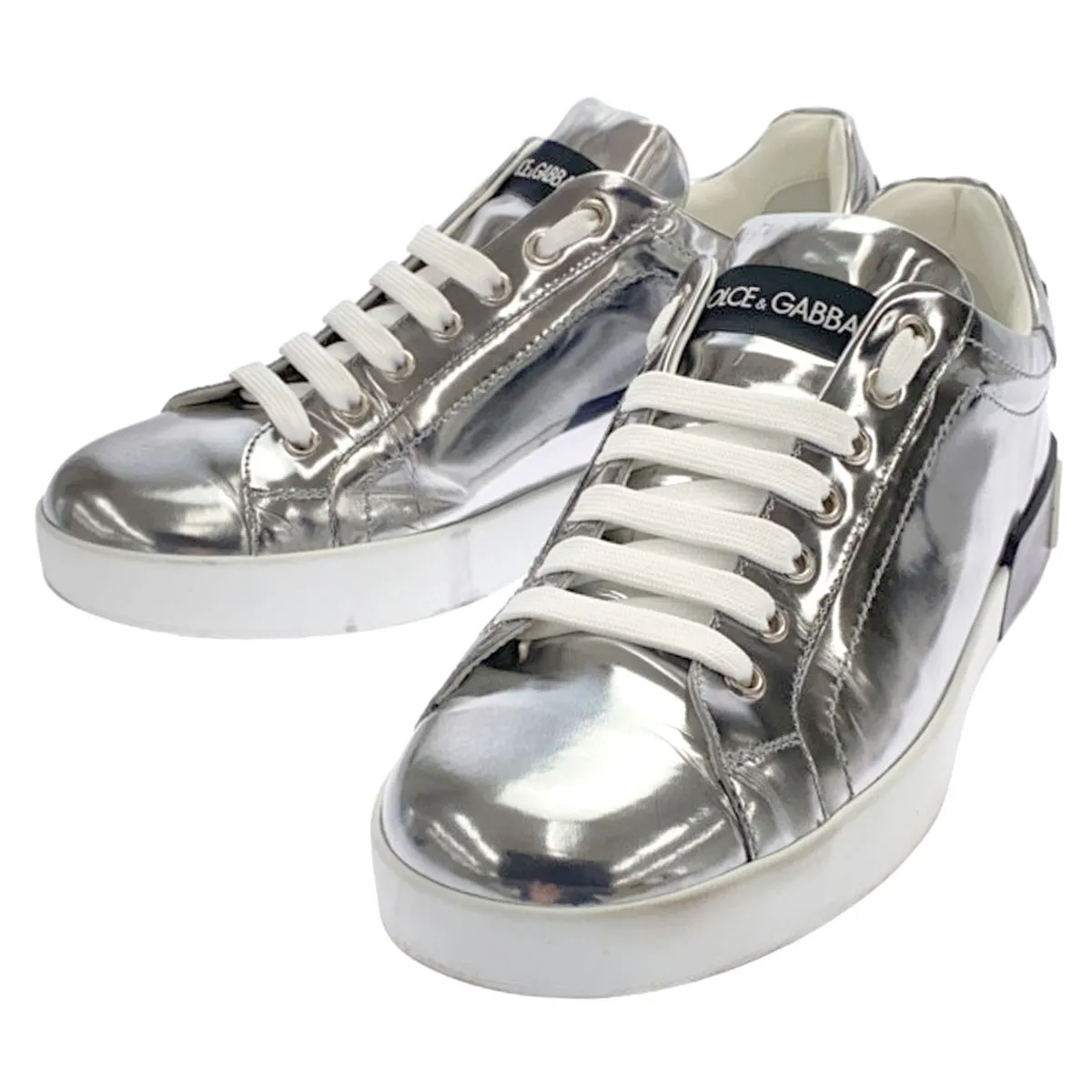 DOLCE&GABBANA ドルチェ&ガッバーナ Portofino ローカットレザースニーカー
