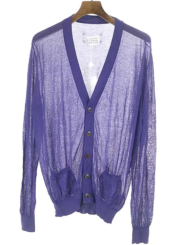 Maison Margiela メゾンマルタンマルジェラ10 12SS コットンニットカーディガン