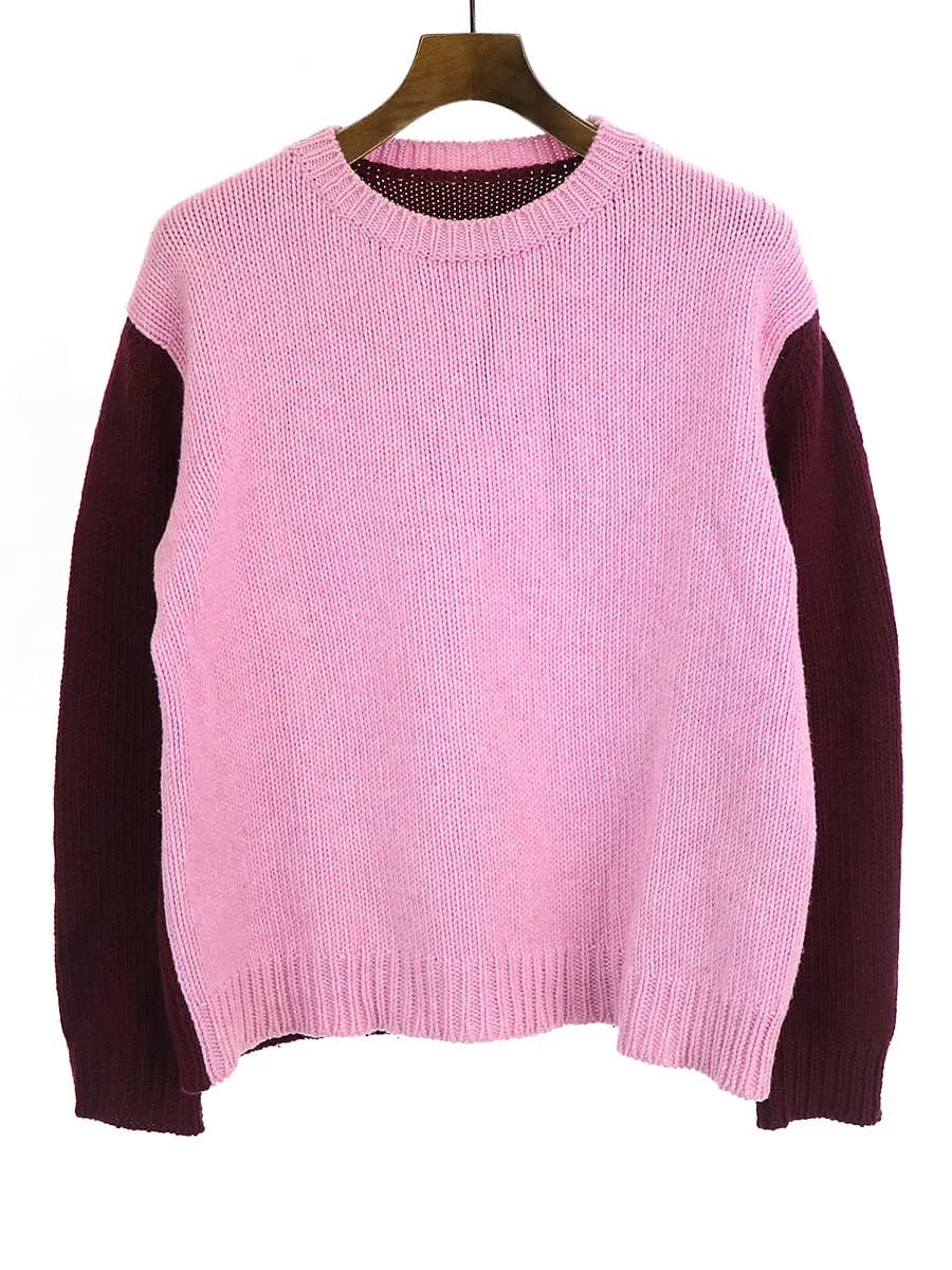 ARTS&SCIENCE アーツ&サイエンス 17AW 2トーンミドルゲージニットセーター