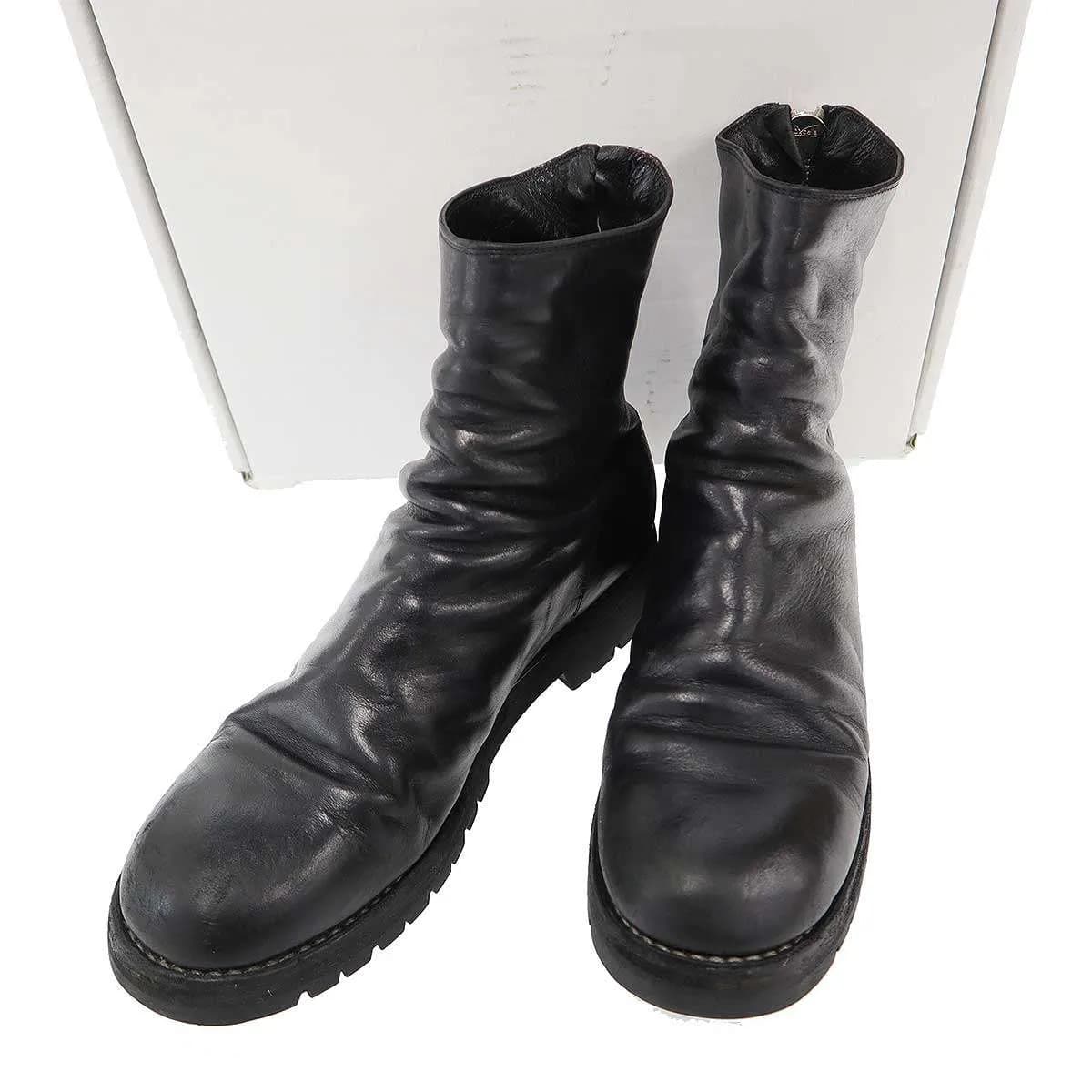 GUIDI グイディ Horse Full Grain Boots バックジップ ホースフルグレイン ブーツ 796V