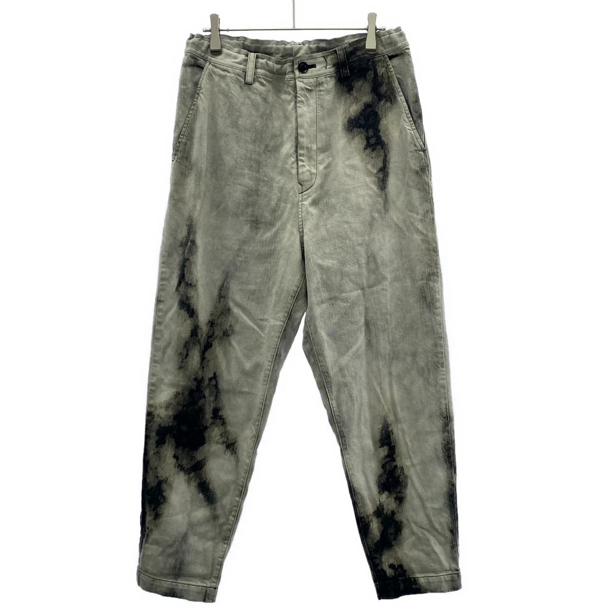 Y's ワイズ ヨウジヤマモト 24SS 8oz DENIM BLEACHED DREWSTRING PANTS