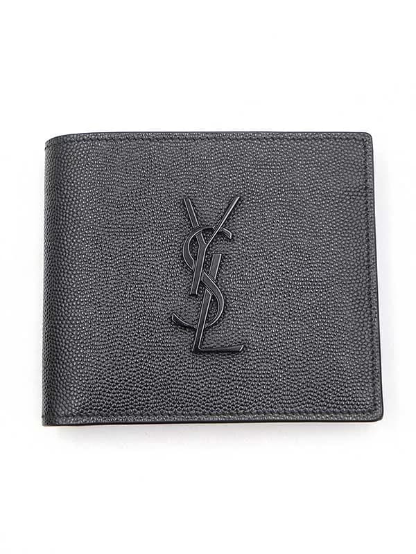 SAINT LAURENT サンローラン パリ イースト ウェスト ウォレット カサンドラ 二つ折りレザー財布