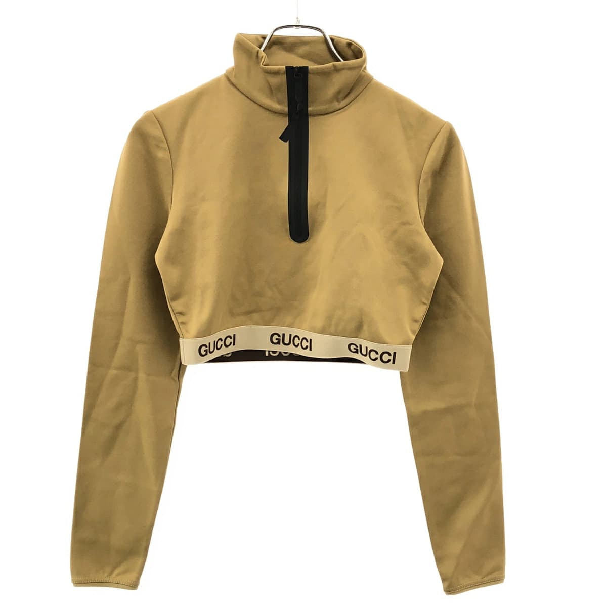 GUCCI グッチ ハーフジップ カットソー フィットネスウェア 672399 XJDS6