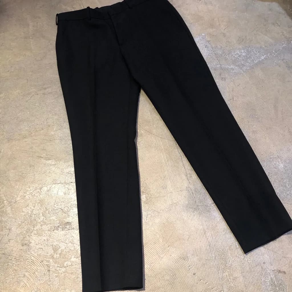 ALEXANDER McQUEEN Alexander McQueen ウールガーゼクラシックスラックスパンツ