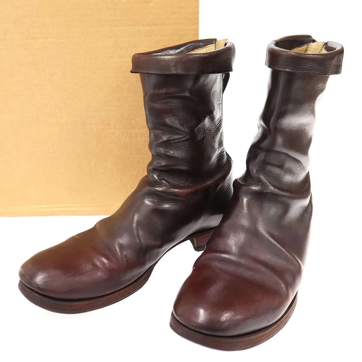 m.a+ エムエークロス Back Zip Boot バックジップ ホースレザーブーツ S1N31Z