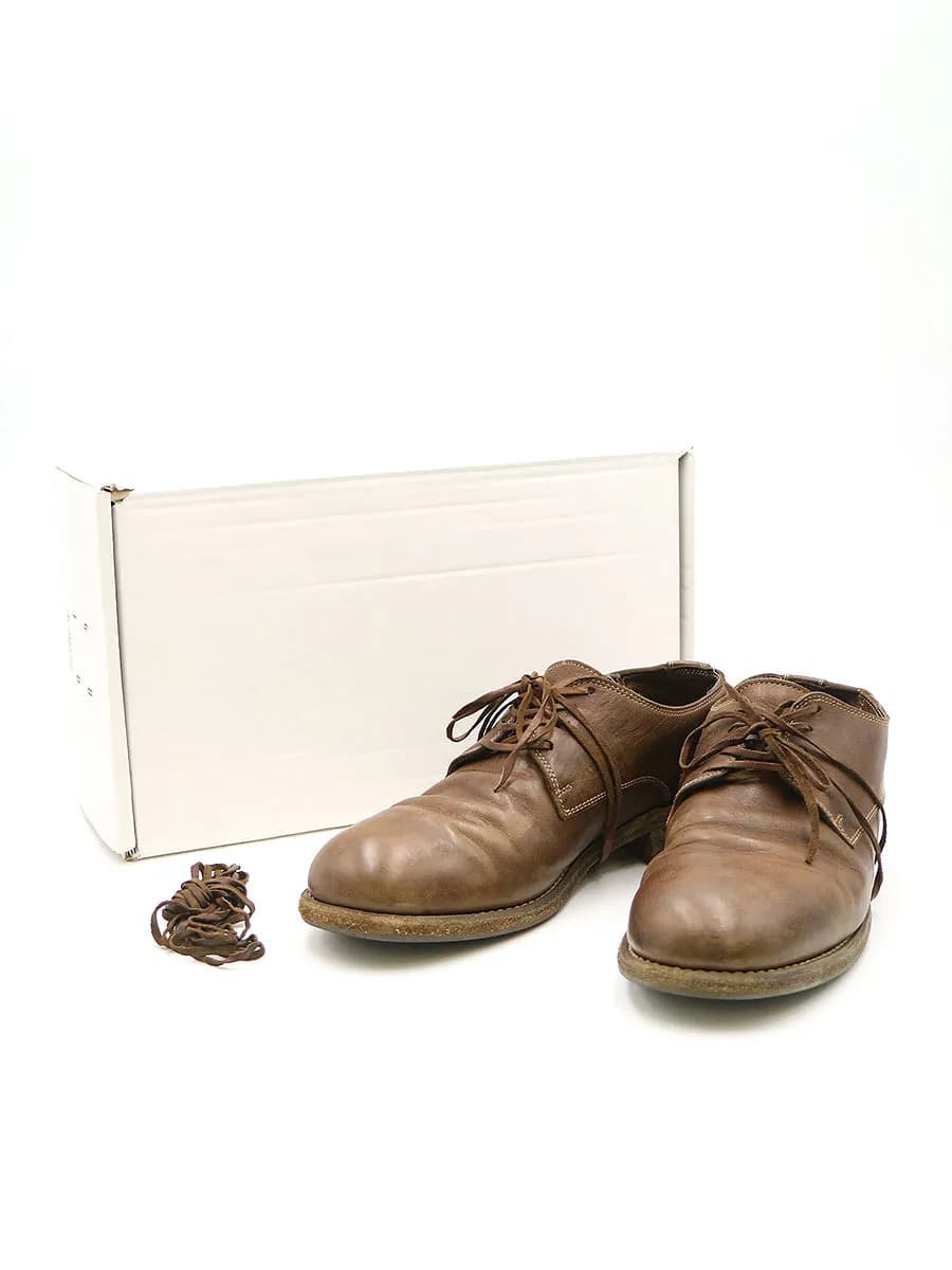 GUIDI グイディ 992 ホースレザーダービーシューズ