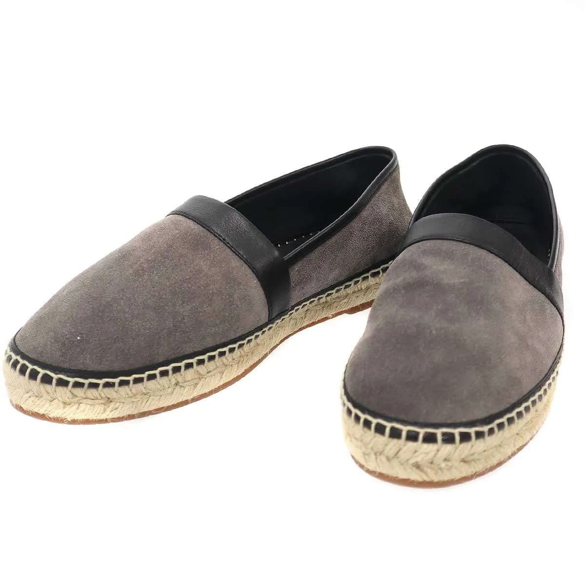 MANOLO BLAHNIK マノロブラニク Nerano ネラーノ スウェードレザーエスパドリーユスリッポン