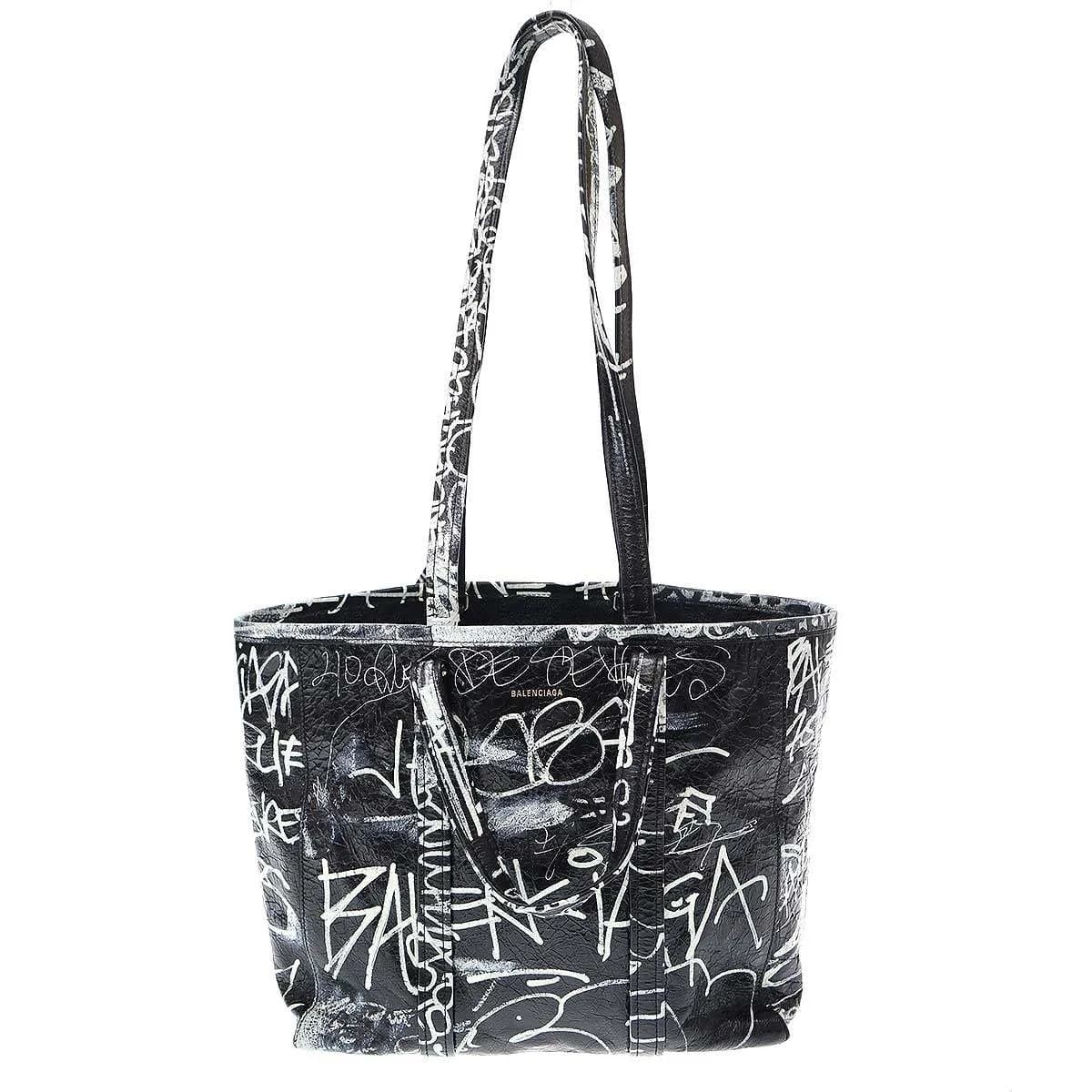 BALENCIAGA バレンシアガ BARBES バルベス ミディアムショッパー グラフィティトートバッグ