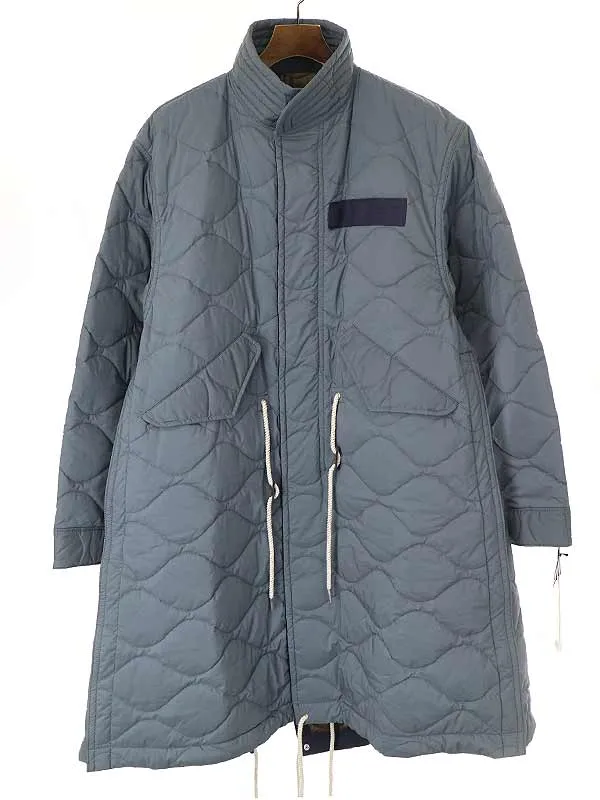 sacai サカイ 22AW Quilted Coat キルティングロングコート