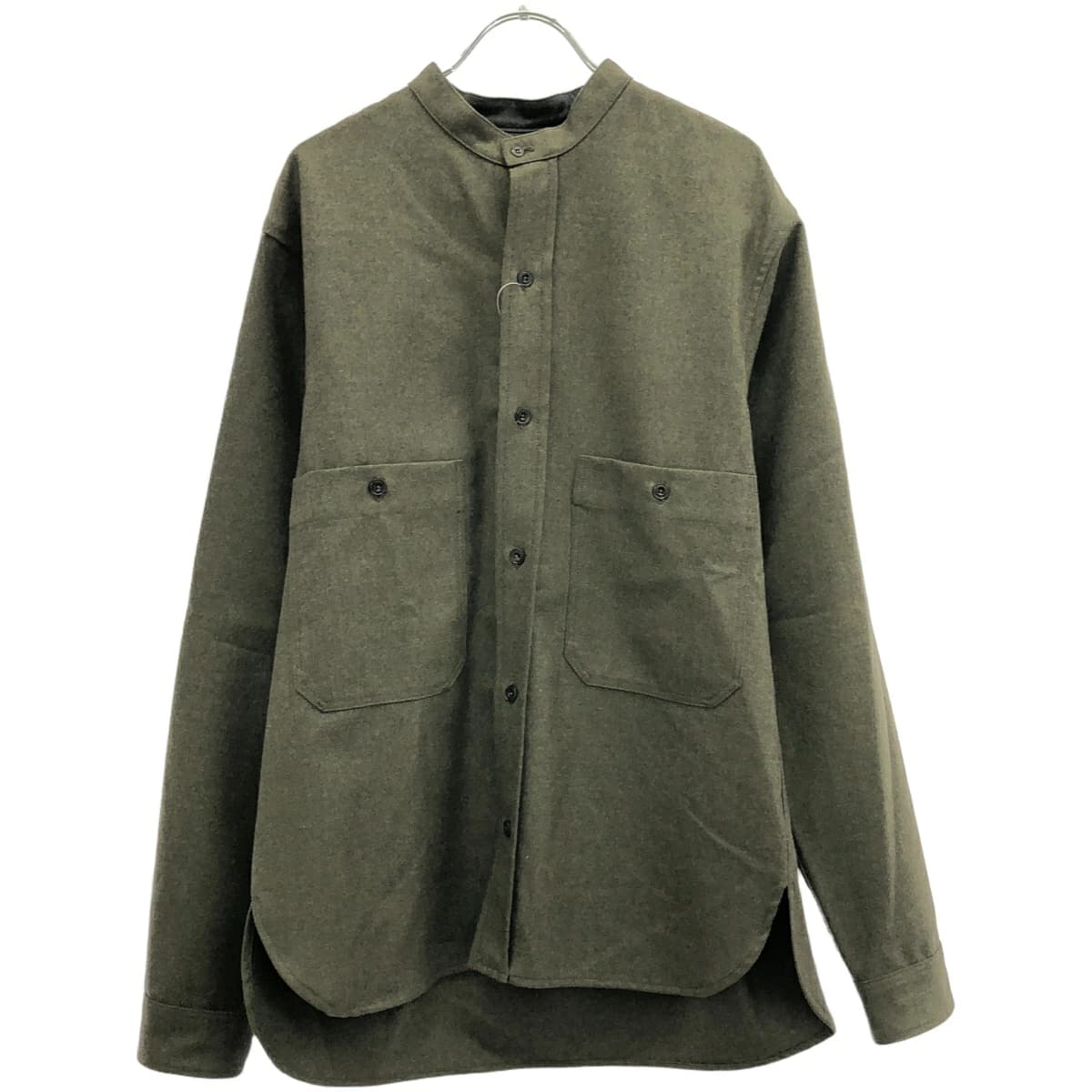 LEMAIRE ルメール スタンドカラーウールシャツ