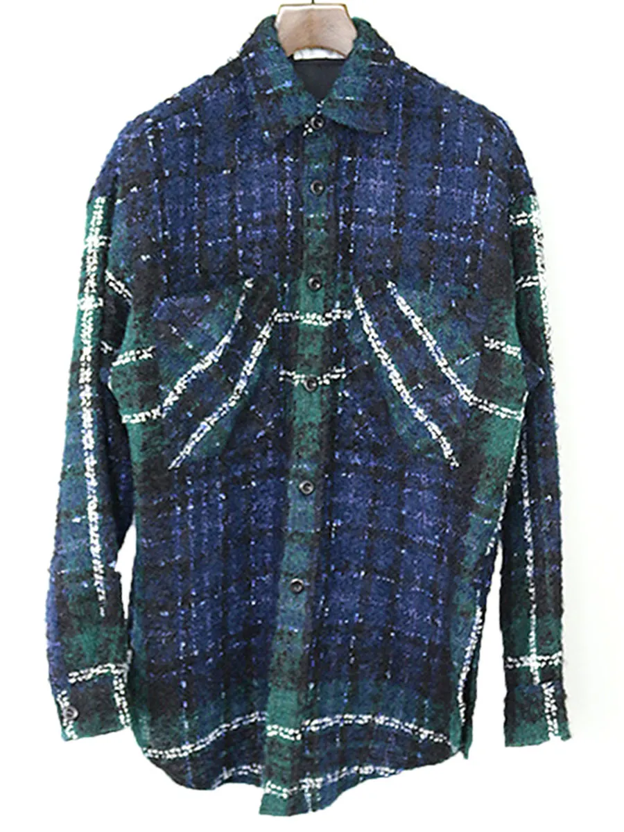 FAITH CONNEXION フェイスコネクション 17AW モヘアオーバーサイズシャツ