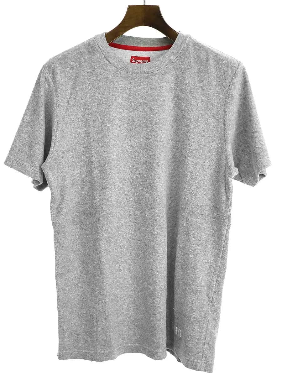 Supreme シュプリーム 14SS Terry Tee ロゴ刺繍パイルTシャツ