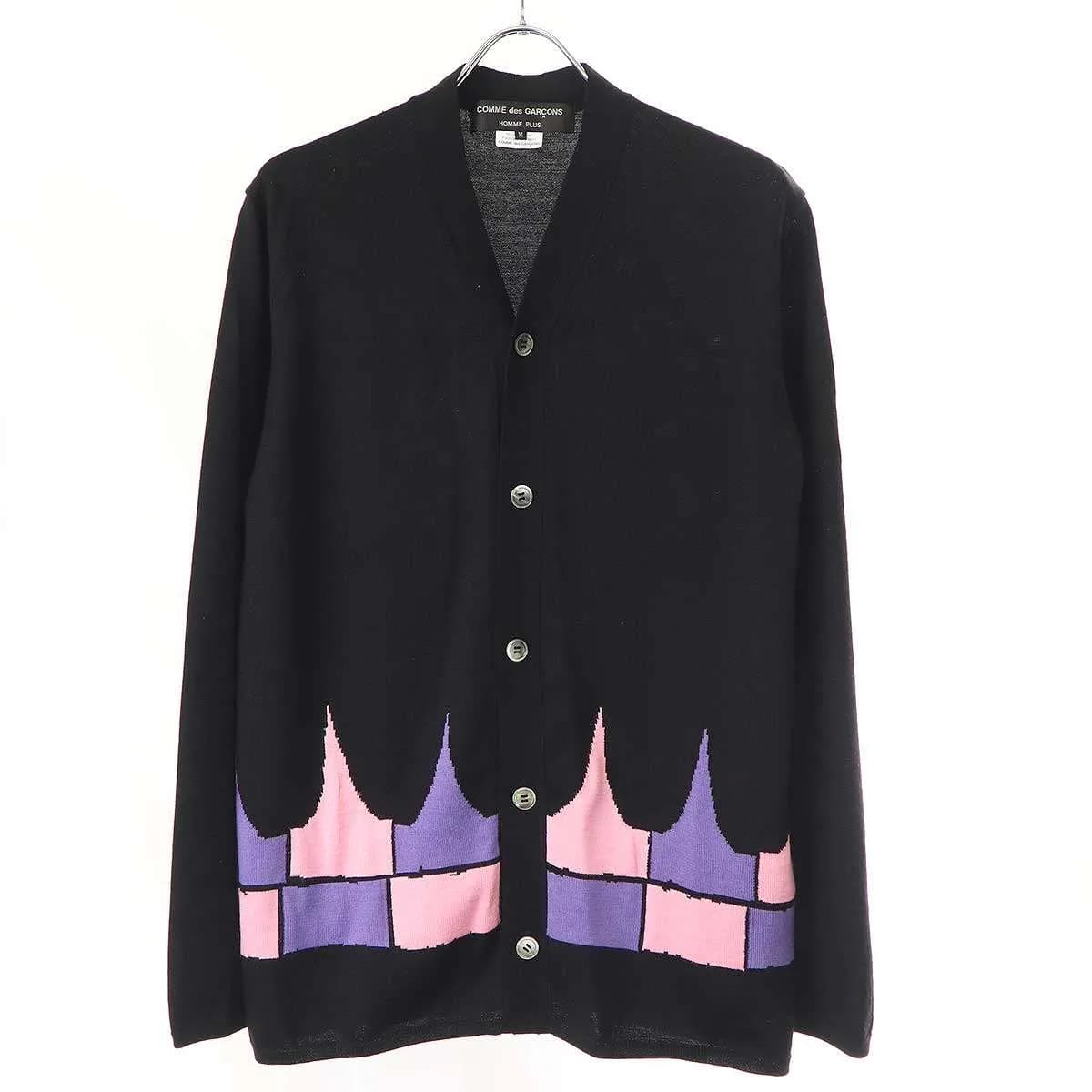 COMME des GARCONS コム デギャルソンオムプリュス 23SS ウールニットカーディガン