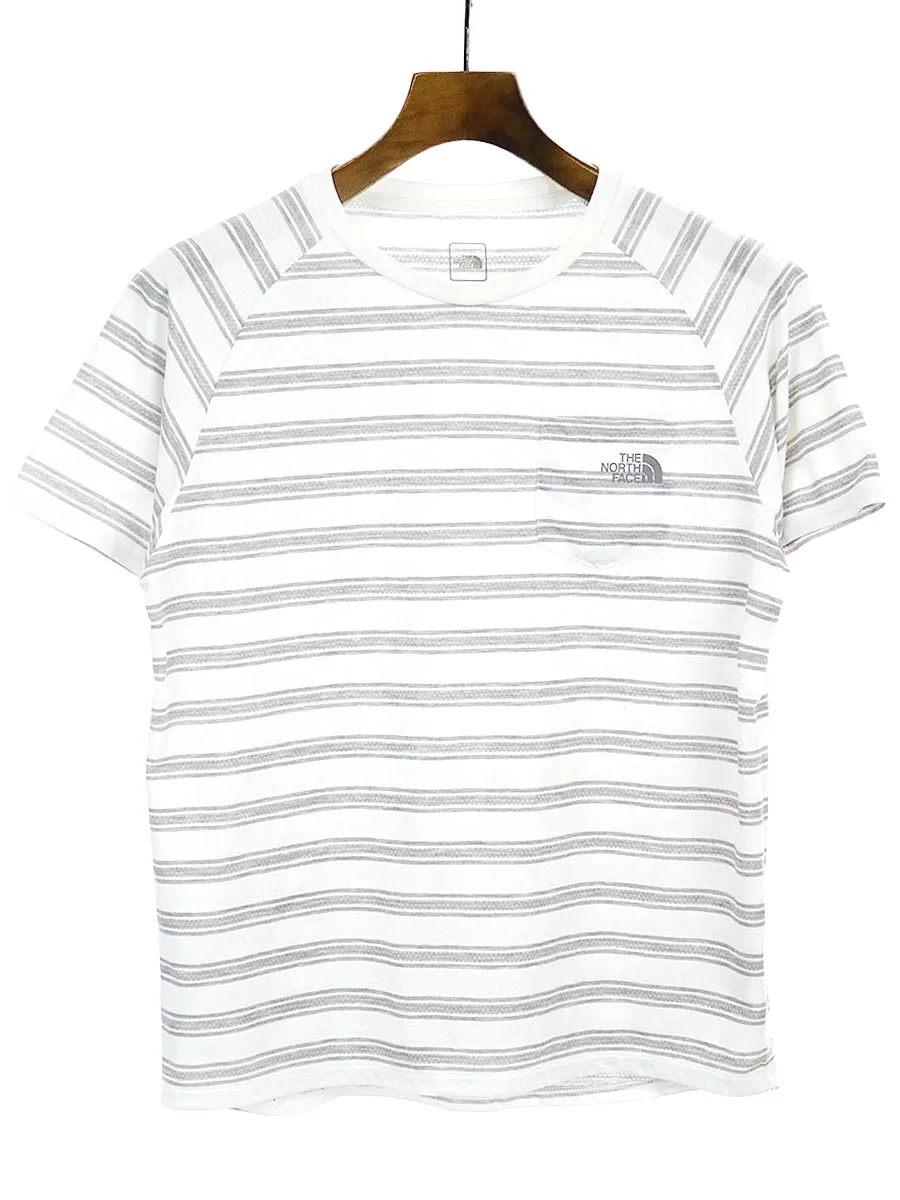 THE NORTH FACE ザ ノースフェイス NTW31981 クルーネックボーダーTシャツ