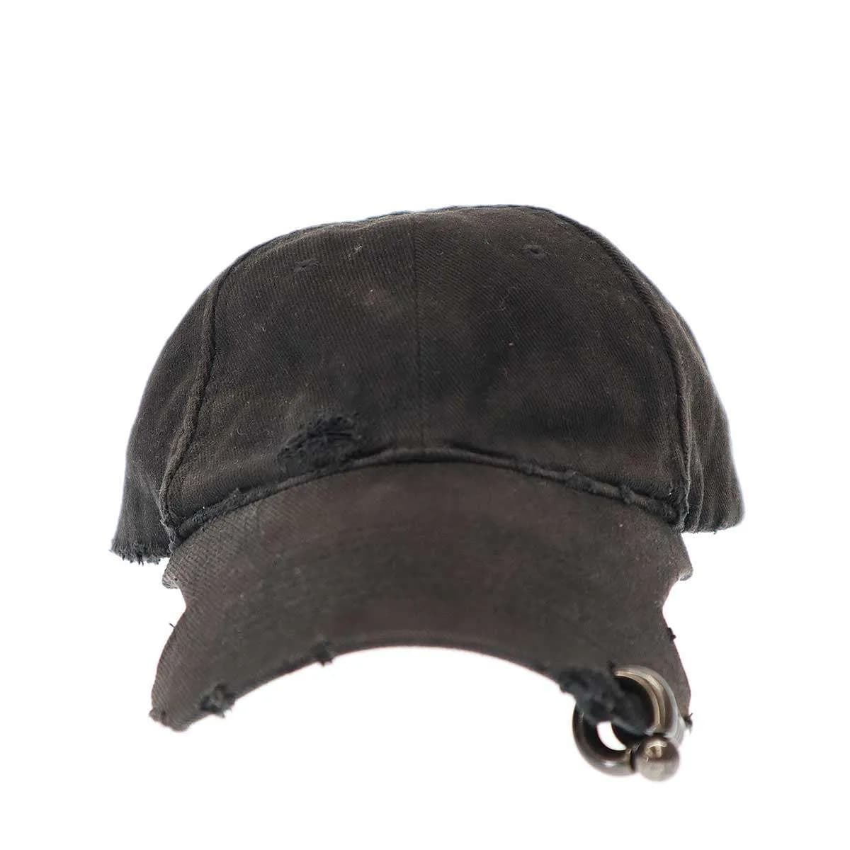 BALENCIAGA バレンシアガ 23AW Logo Embroidered Ring Cap ヴィンテージリングキャップ 744299 410B2
