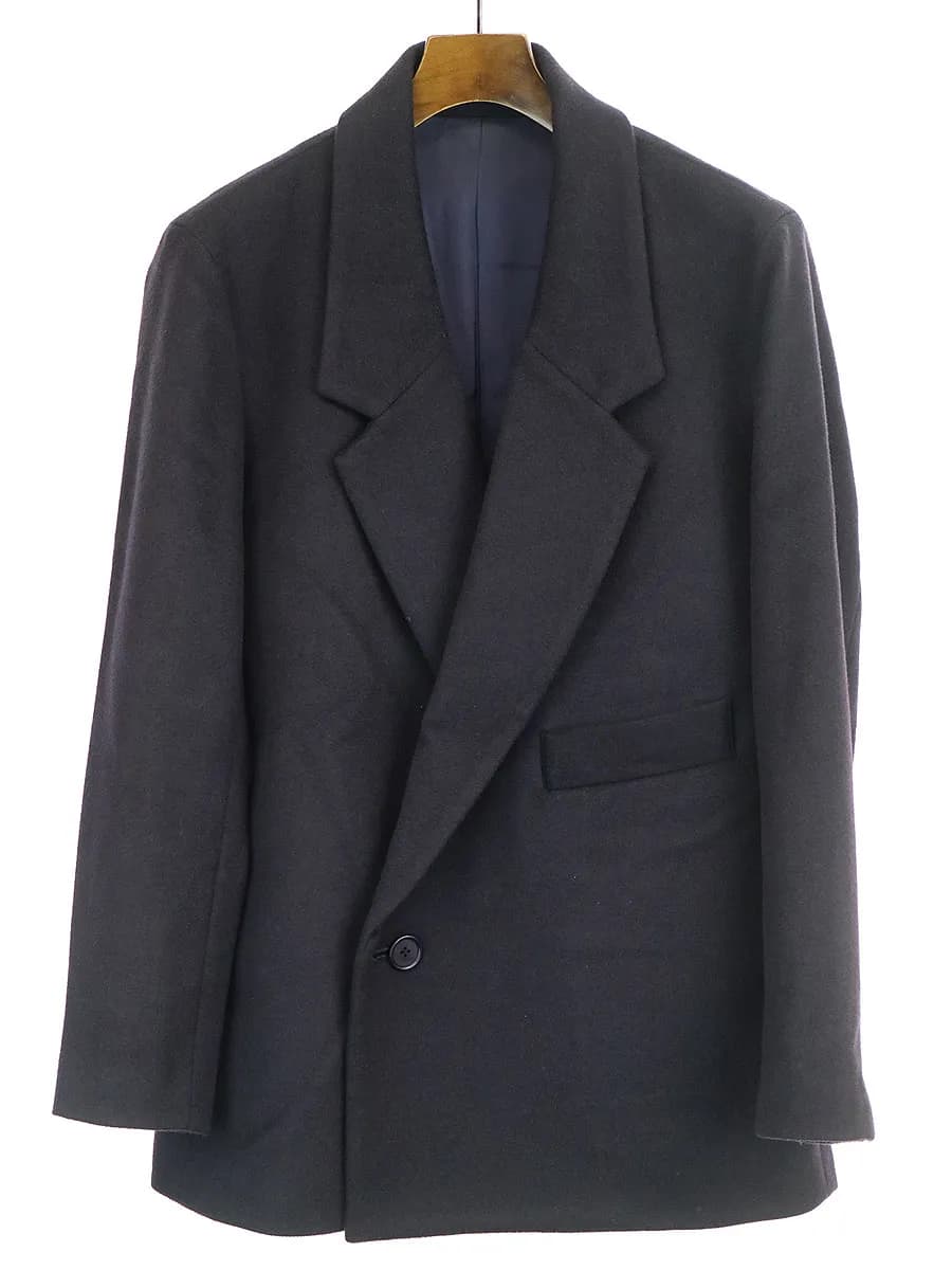 ETHOSENS エトセンス 13AW カシミヤ混ウールダブルブレストジャケット