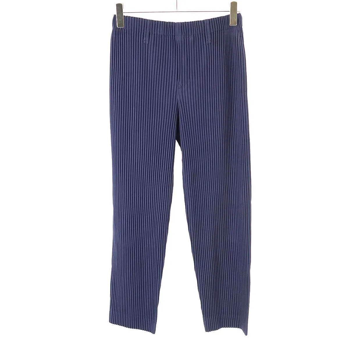 ISSEY MIYAKE オム プリッセ イッセイ ミヤケ 24SS TAILORED PLEATS ポリエステルプリーツパンツ HP41JF159