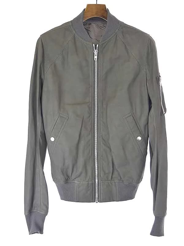 Rick Owens リックオウエンス 16SS レザーボンバージャケット