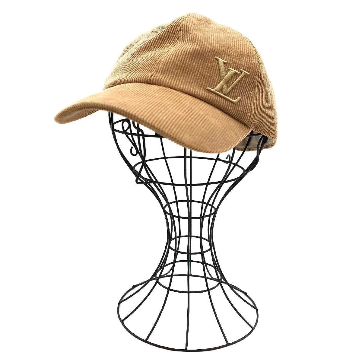 LOUIS VUITTON ルイヴィトン 23AW キャップ・LV コーデュロイ