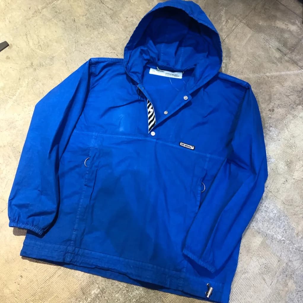 OFF-WHITE OFF-WHITE 18AW ポリウレタンコーティングアノラックジャケット