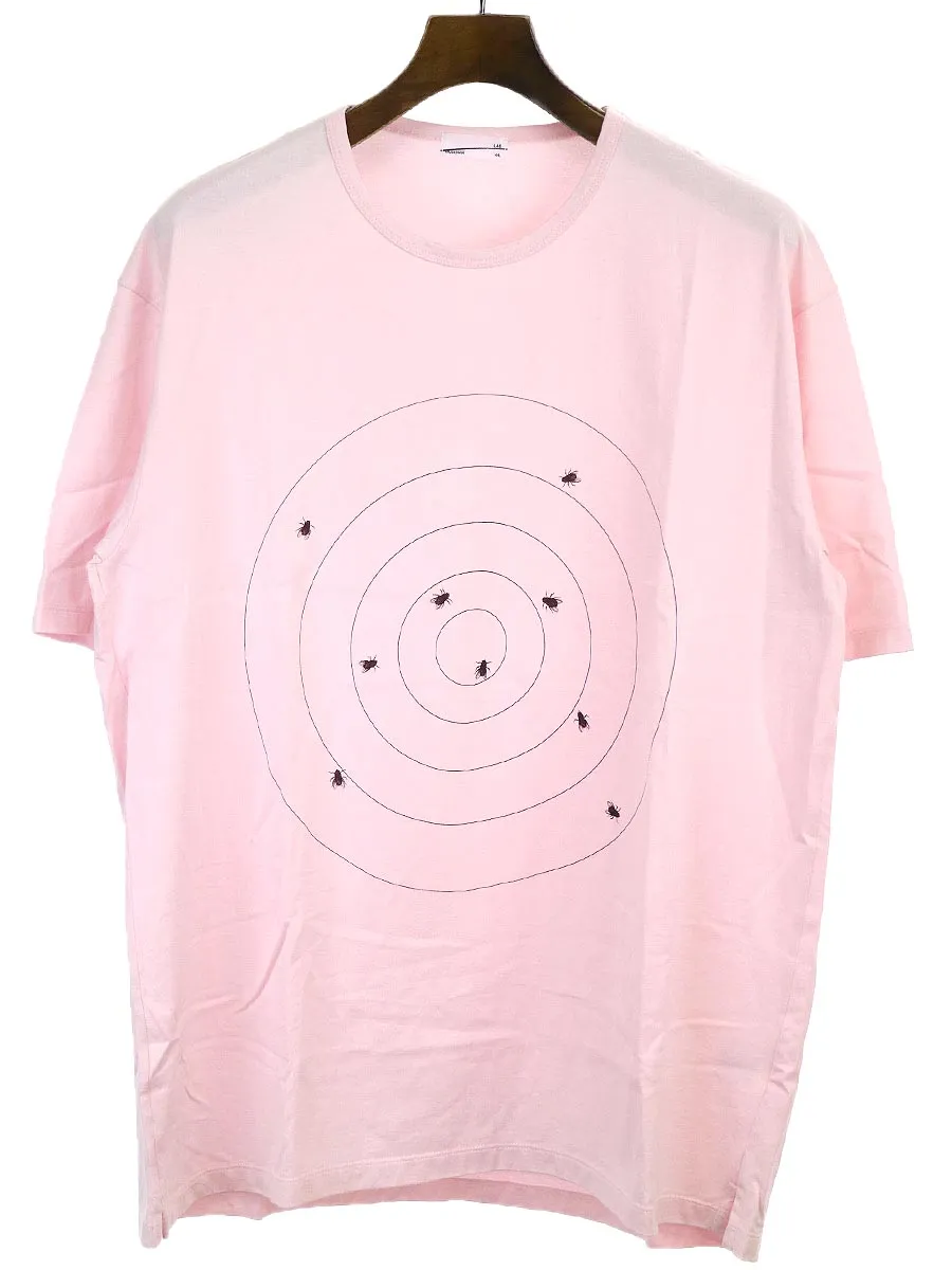 LAD MUSICIAN ラッドミュージシャン 17SS 蠅 サークルプリントTシャツ