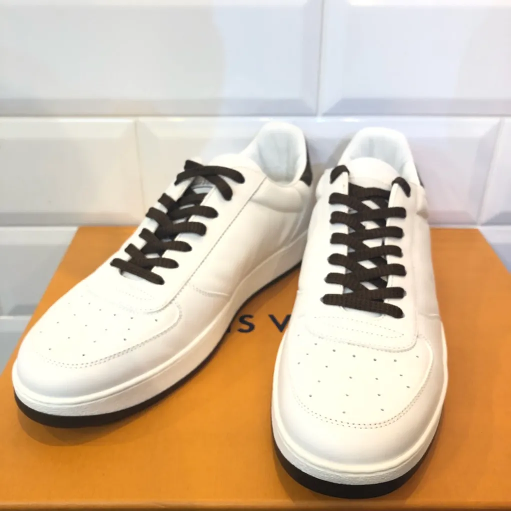 LOUIS VUITTON LOUIS VUITTON 17SS リヴォリ・ライン レザースニーカー