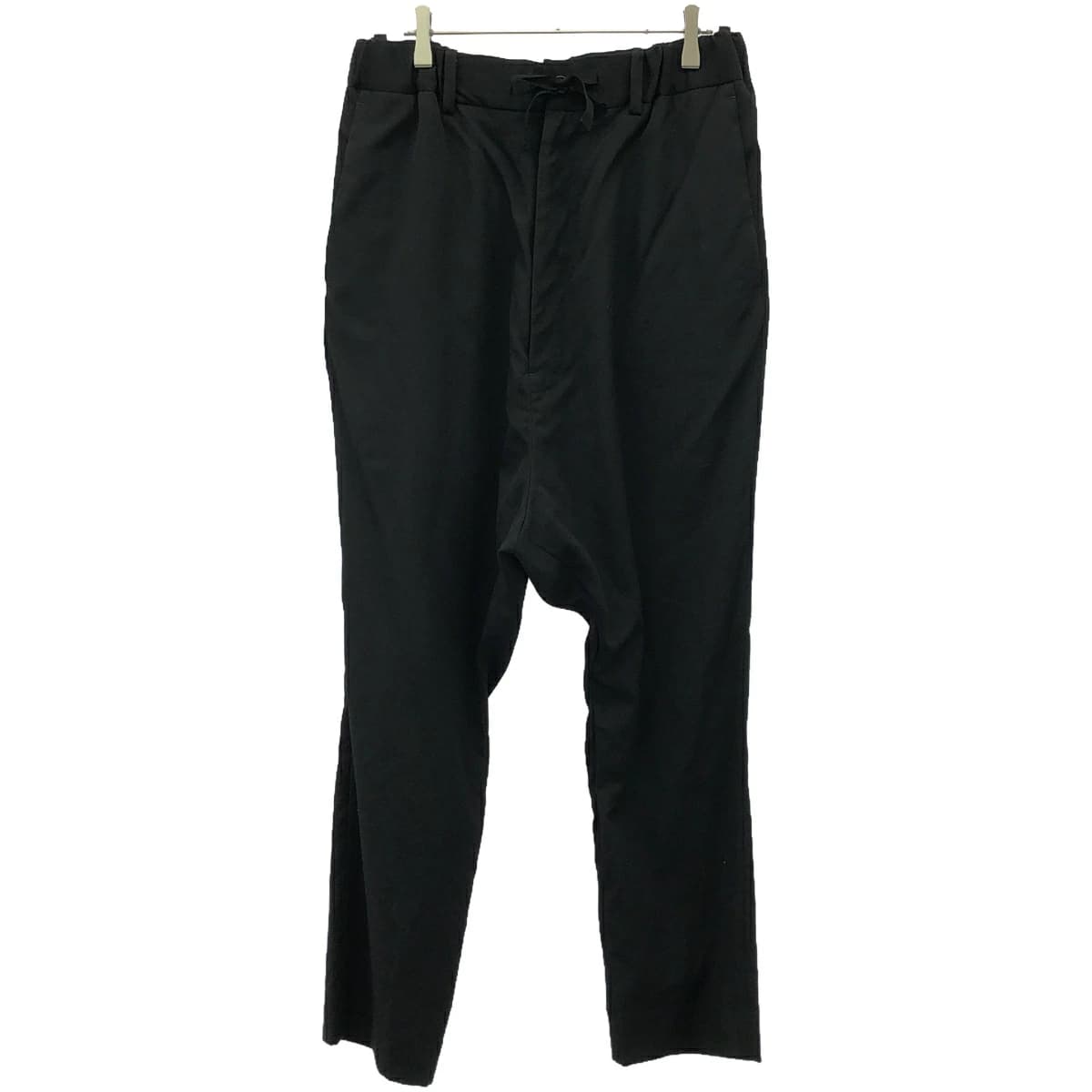 Yohji Yamamoto ヨウジヤマモト プールオム 10SS ウールギャバジンサルエルパンツ HJ-P35-100