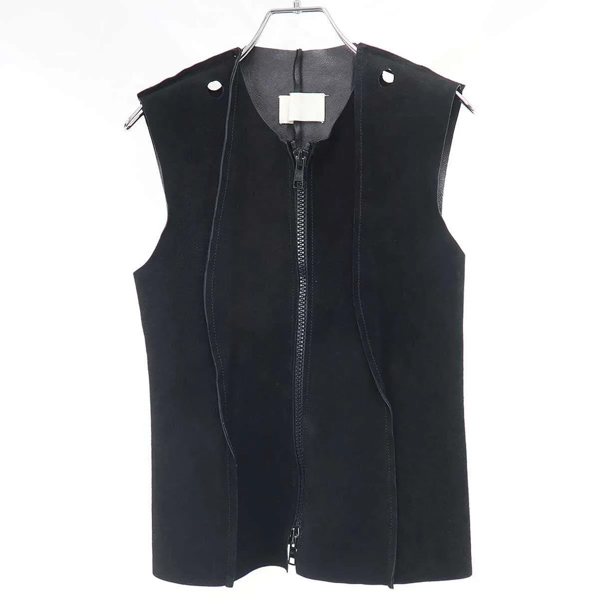 Maison Margiela メゾン マルタン マルジェラ 1999SS Flat Garment Leather Vest 平面 レザーベスト