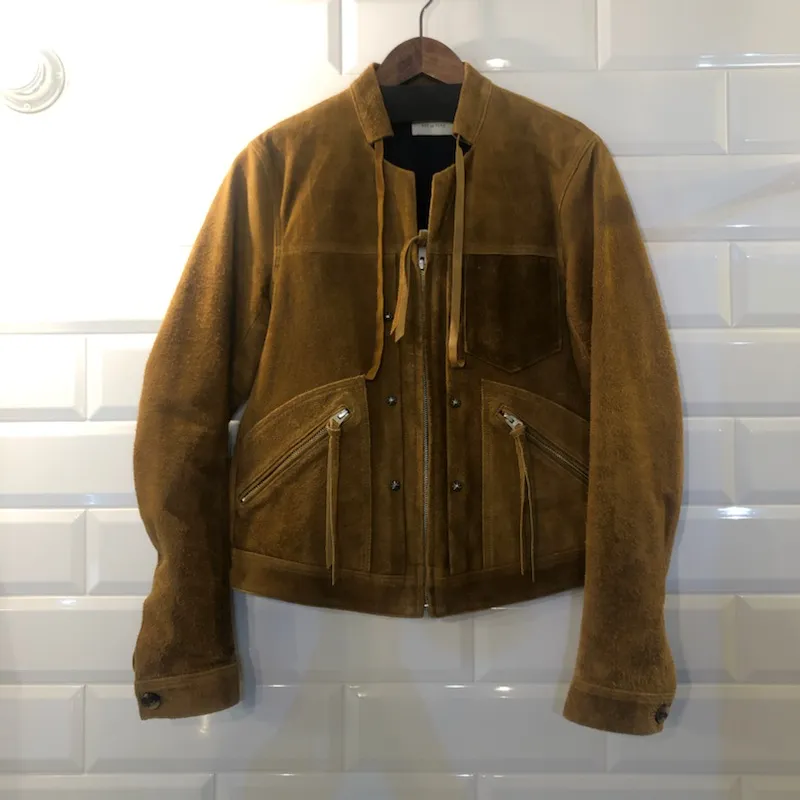 BED J.W. FORD BED J.W. FORD 16AW シルバーコンチョホーススウェードレザージャケット