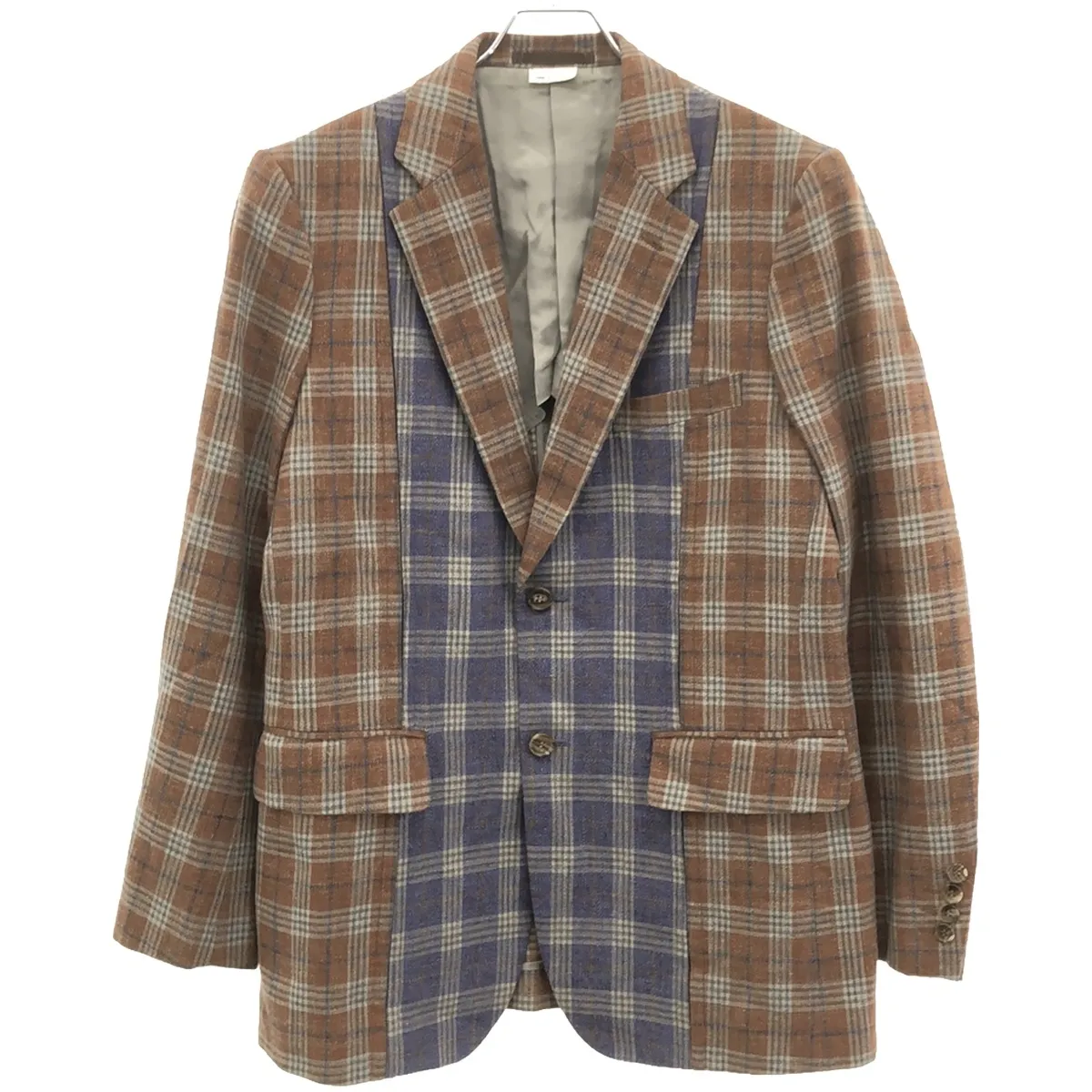 COMME des GARCONS コムデギャルソンオムドゥ 18SS ミックスチェックテーラードジャケット