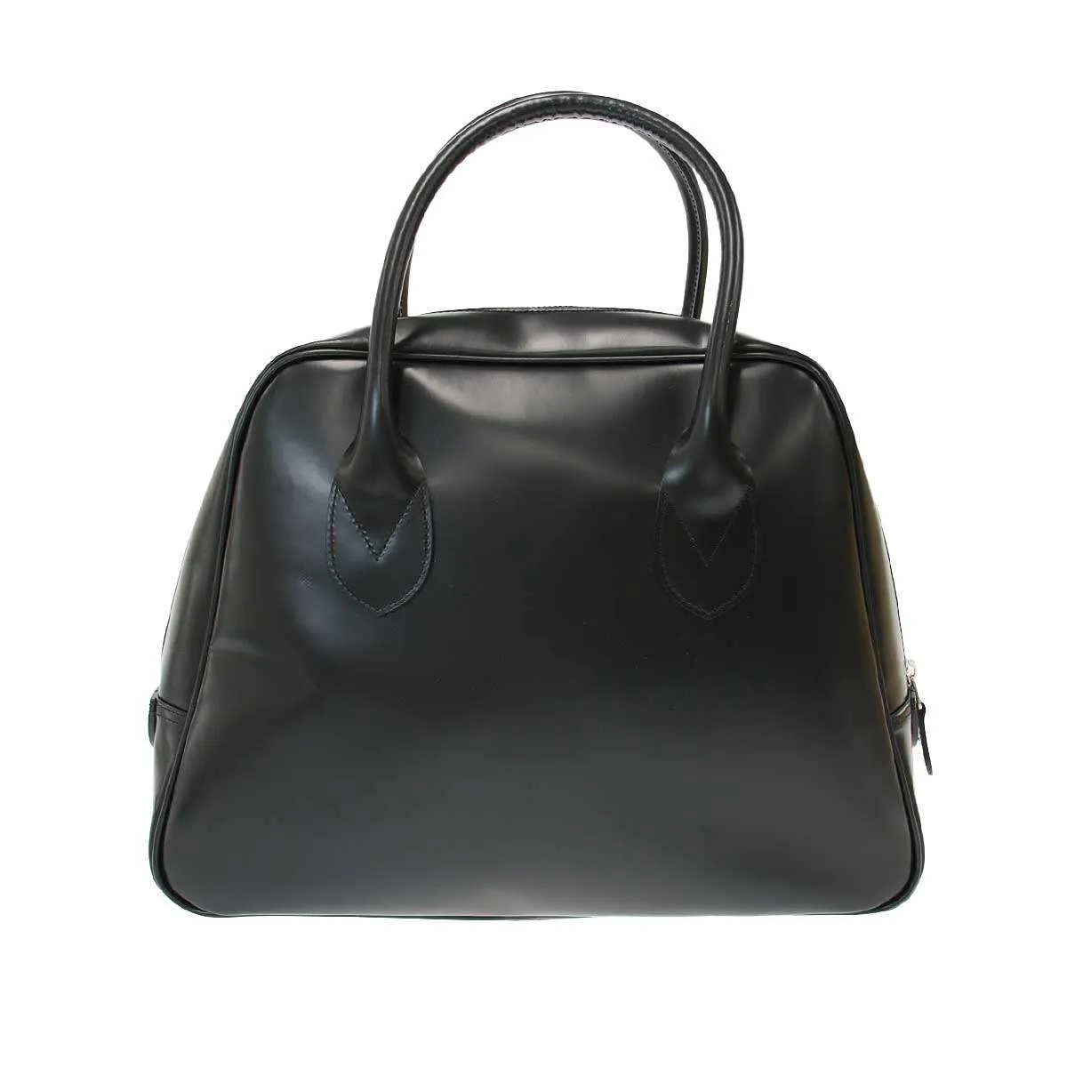 COMME des GARCONS コムデギャルソン 台形ステア レザーバッグ KZ-K209-052