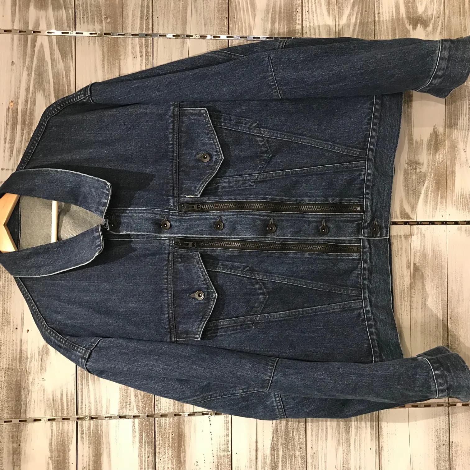 ESSAY ESSAY 16SS J-2 OVERSIZED DENIM JACKET