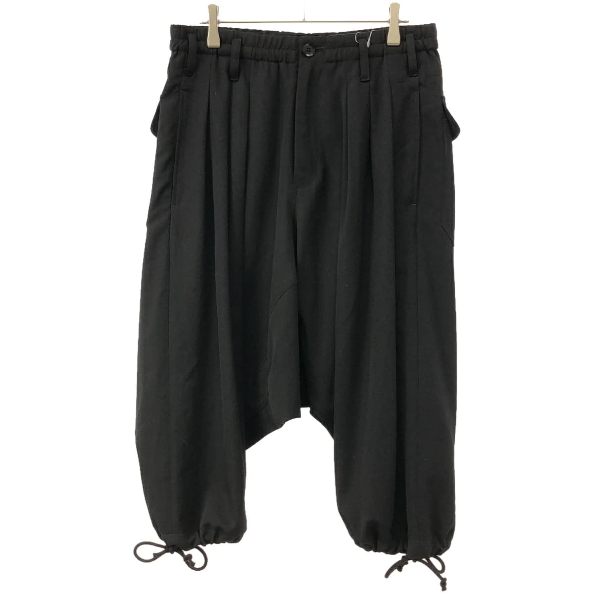 Yohji Yamamoto ヨウジヤマモトコレクションズ 21AW ウールギャバジンサルエルパンツ FX-P90-100