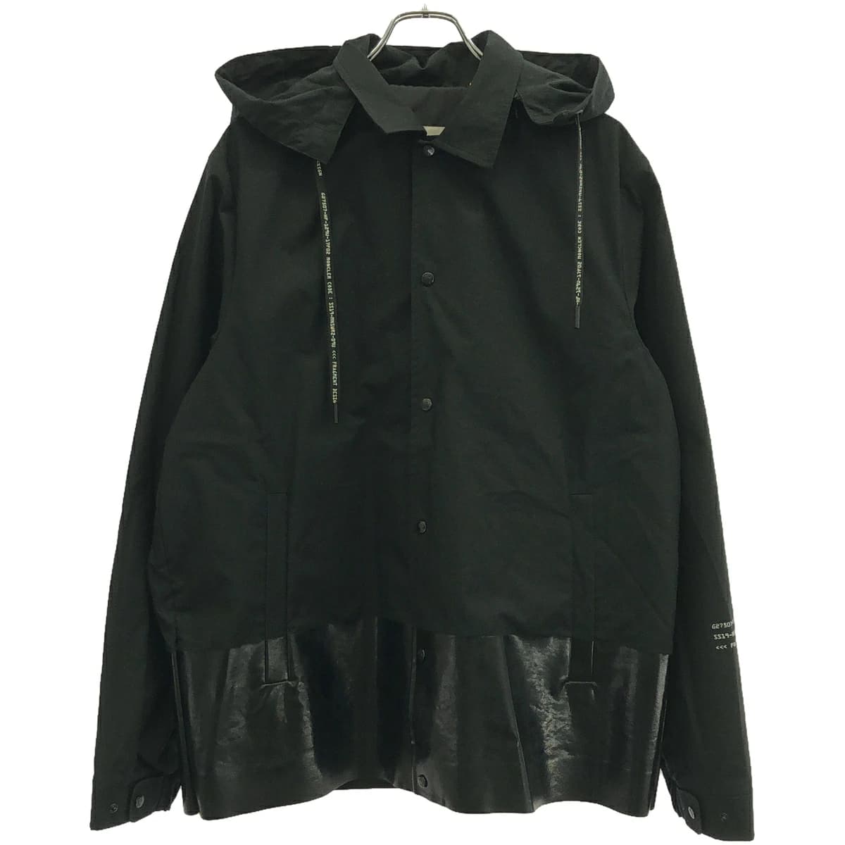 MONCLER モンクレールジーニアス SKA GIUBBOTTO コットンナイロンフーデットジャケット E109U4100250 54A3W
