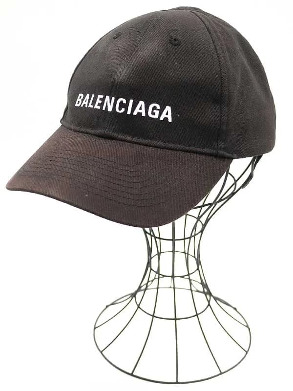 BALENCIAGA バレンシアガ 17AW ロゴクラシックベースボールキャップ