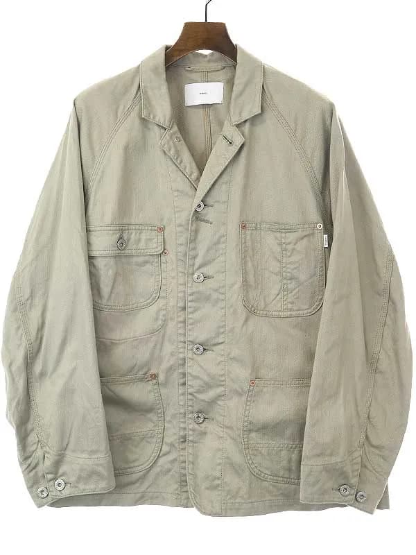 SUGARHILL シュガーヒル 22SS HERRINGBONE COVERALLS ヘリンボーンカバーオールジャケット