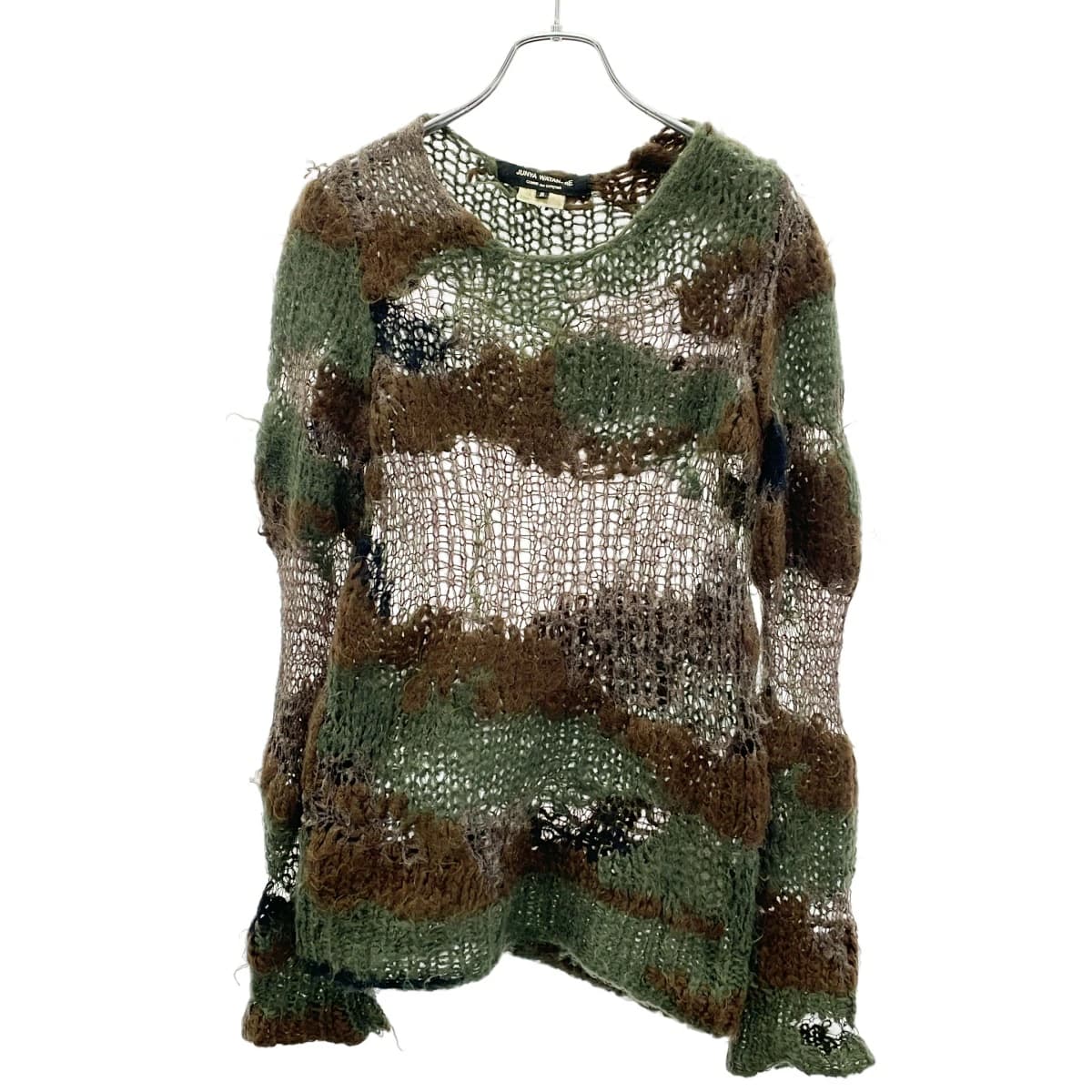 JUNYA WATANABE ジュンヤワタナベ コムデギャルソン 2006AW Camouflage Punk Knit カモフラパンクニットセーター