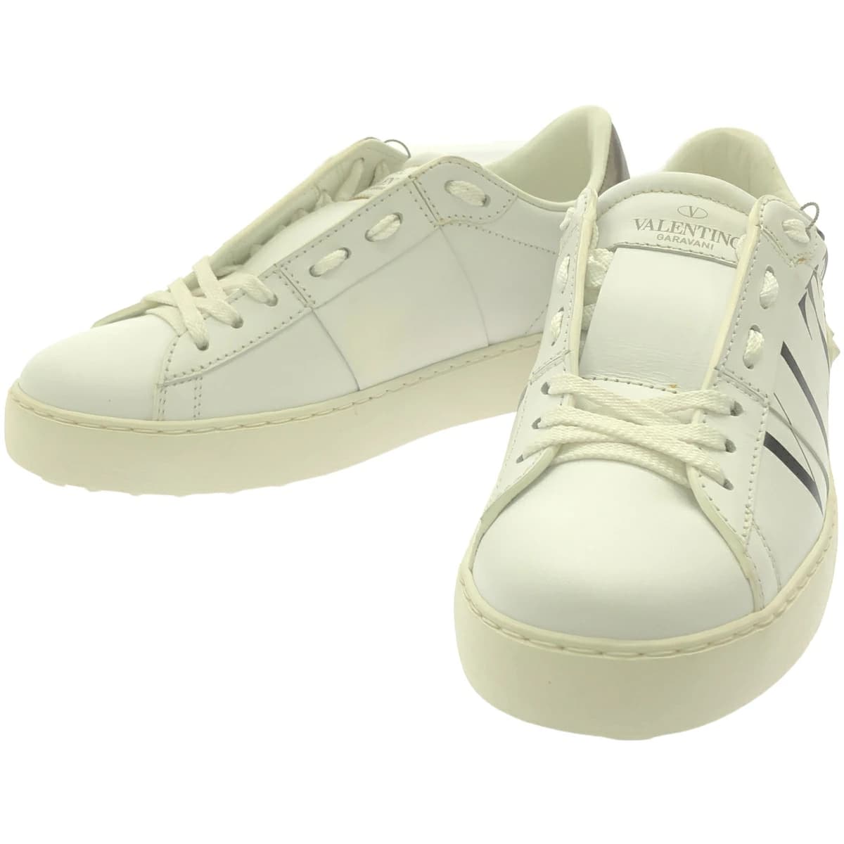 VALENTINO ヴァレンティノ ガラヴァーニ ロックスタッズレザーローカットスニーカー