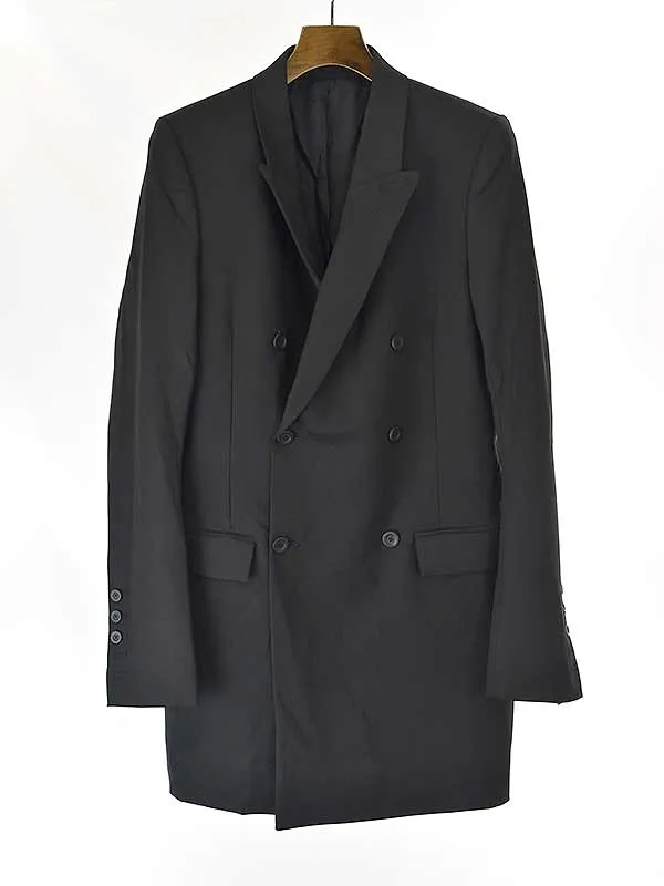 Rick Owens リックオウエンス 16SS JMF PEACOAT ダブルロングジャケット