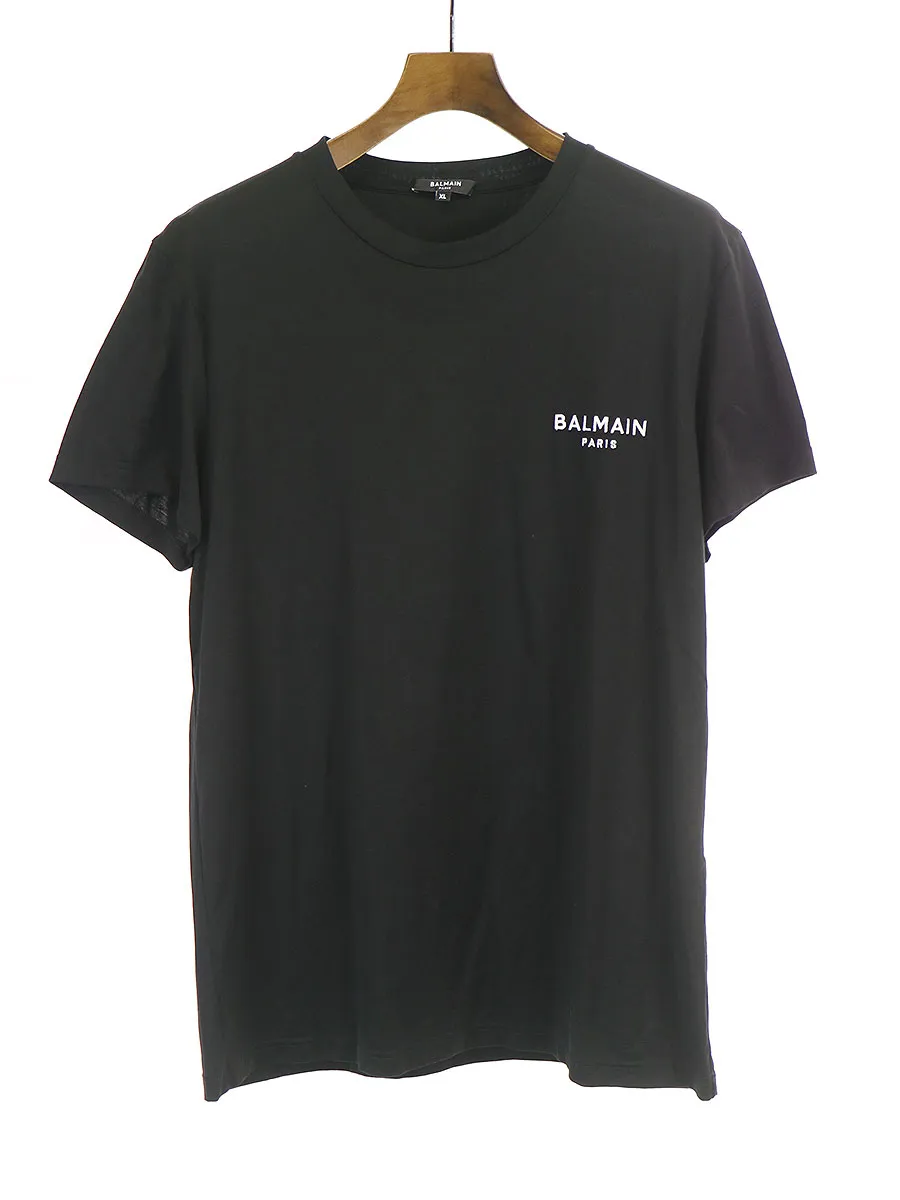 BALMAIN HOMME バルマン オム ロゴ刺繍Tシャツ
