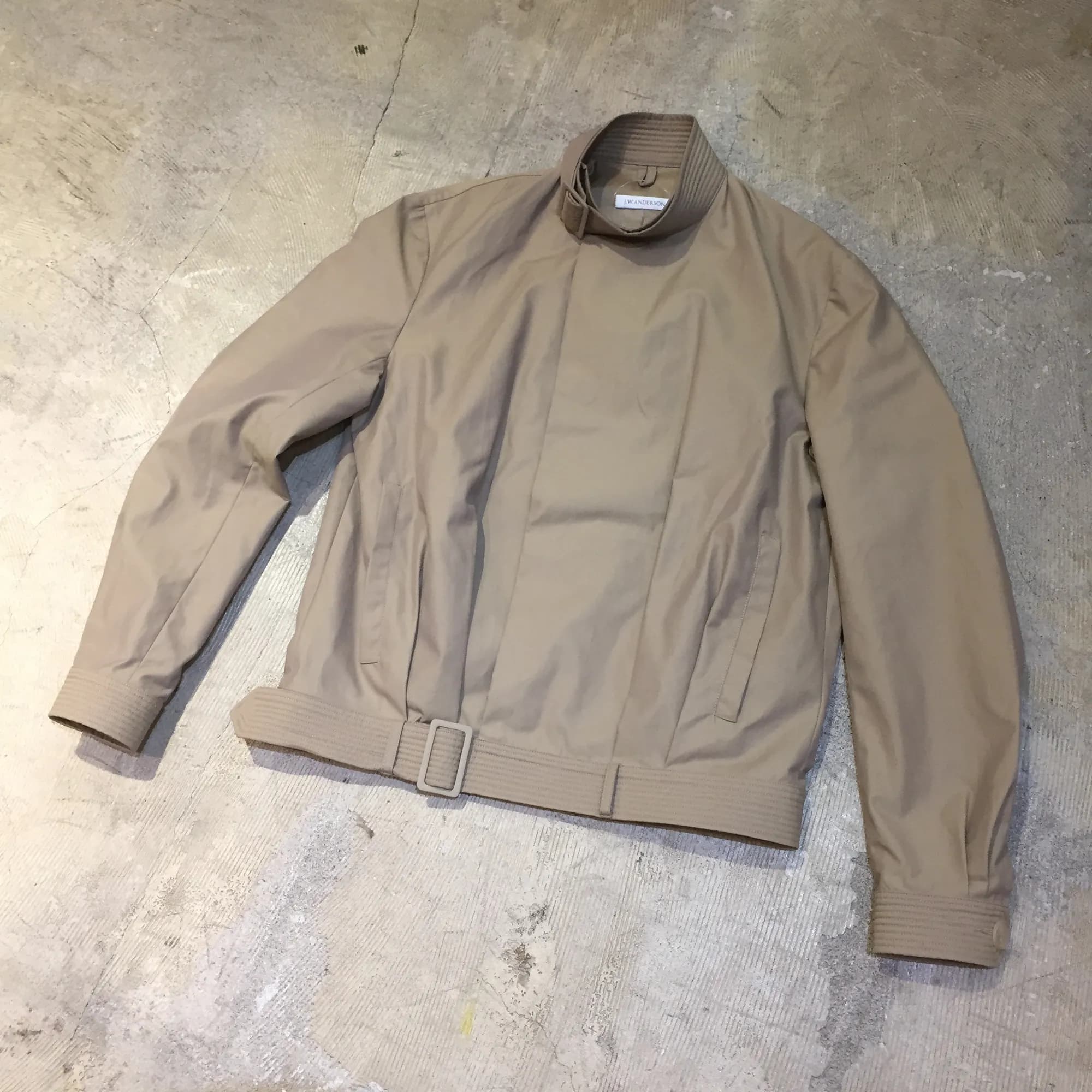 JW ANDERSON J.W.ANDERSON 16SS ベルテッドショートトレンチブルゾン