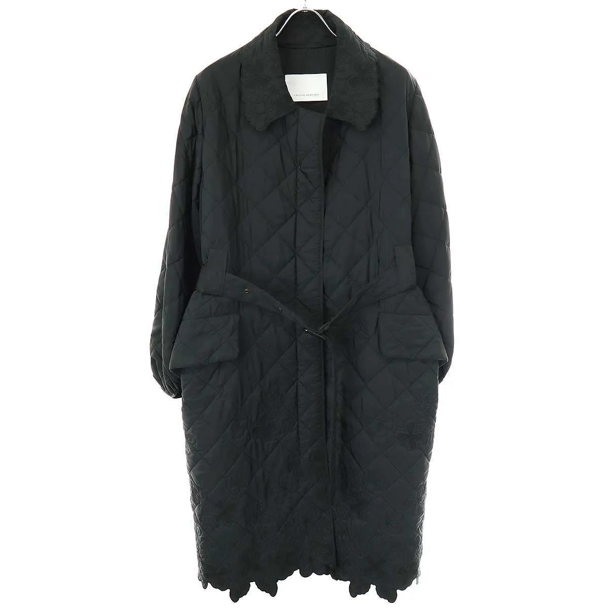 CECILIE BAHNSEN セシリーバンセン Embroidered Jennifer Coat フローラルエンブロイダリーキルティングジェニファーコート