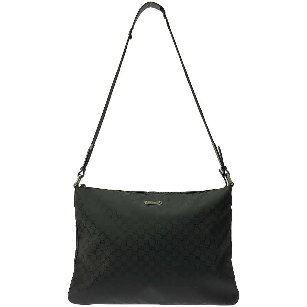 GUCCI グッチ GG柄 ナイロンショルダーバッグ
