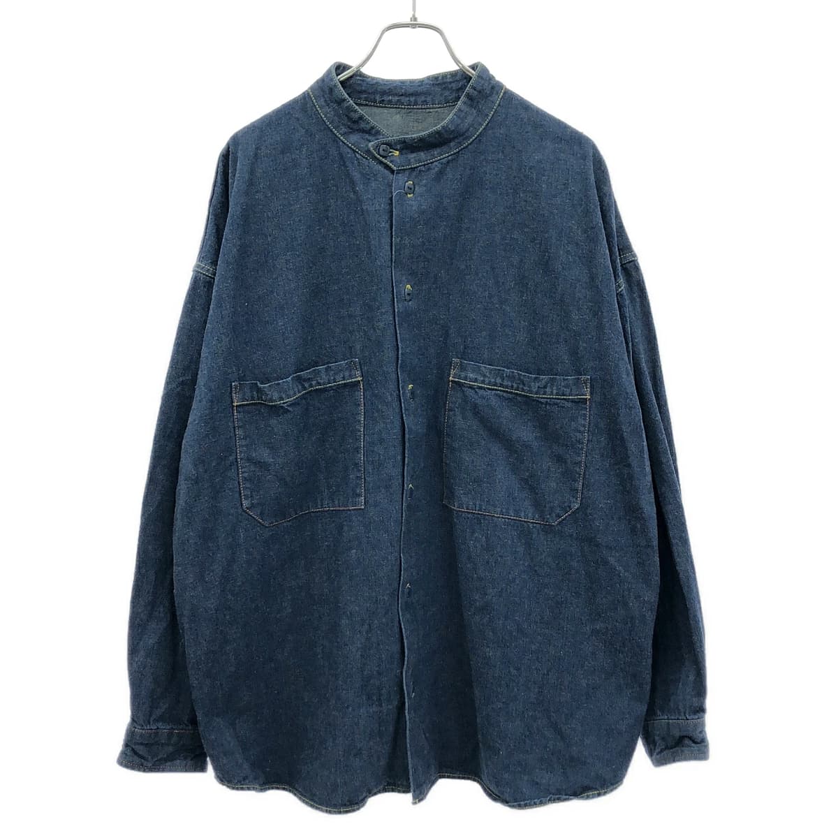 TENDERLOIN テンダーロイン STAND SHT DENIM ONE WASH スタンドカラーデニムシャツ