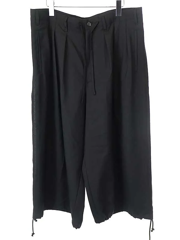 Yohji Yamamoto グラウンド ワイ T/W Gabardine Balloon Pants バルーンパンツ