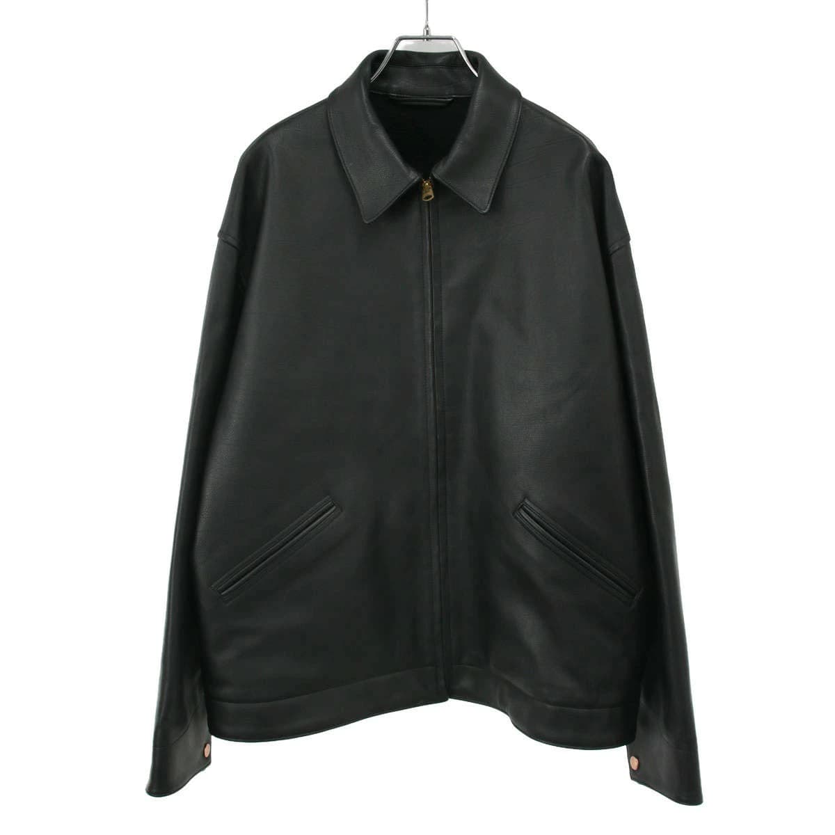 COMOLI コモリ 24AWカーフスキン ジップショートジャケット A03-01019