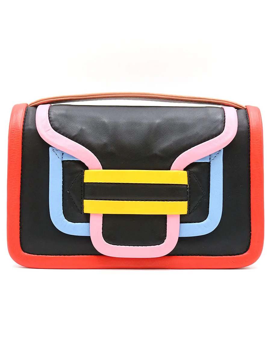 PIERRE HARDY ピエールアルディー ALPHA CLUTCH BAG レザークラッチバッグ